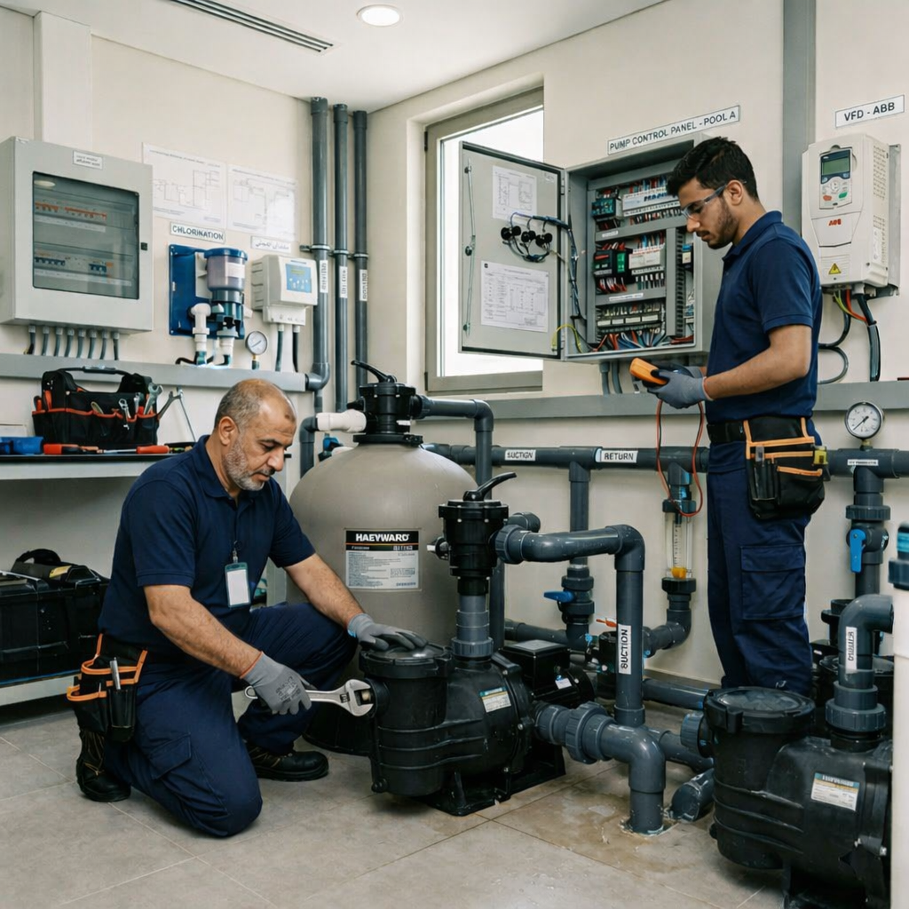 Swimming Pool Maintenance Service
