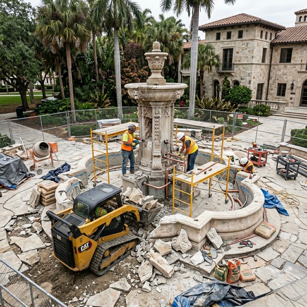 Water Features and Fountains Services