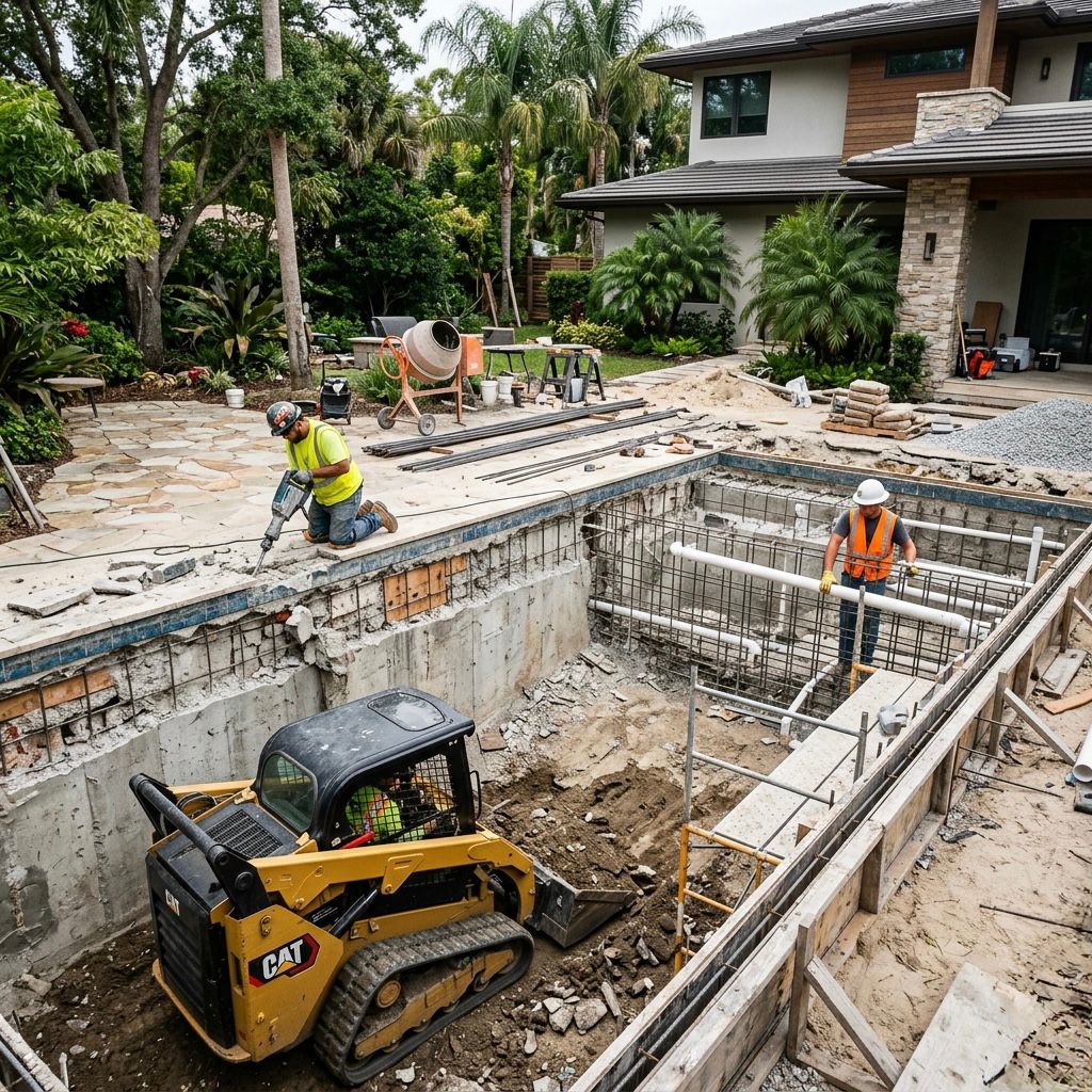 Swimming Pool Construction and Renovation Services