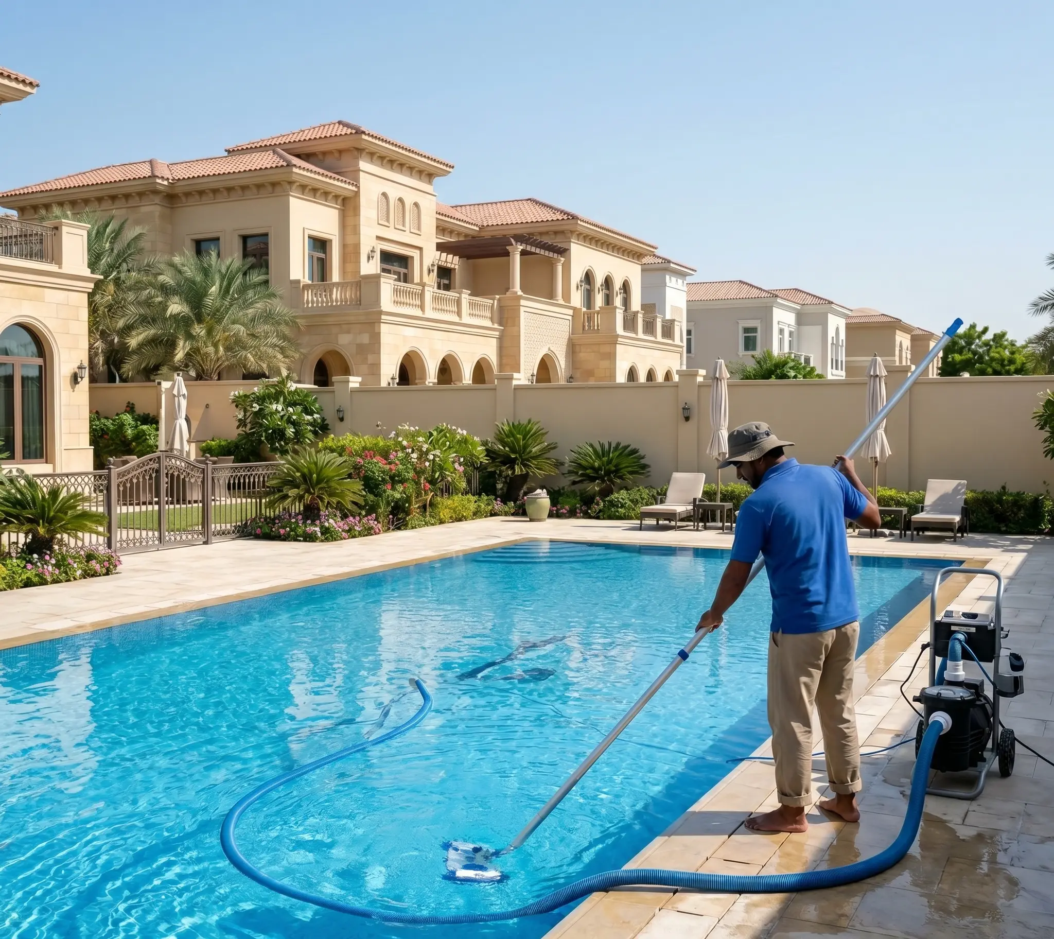 Why Professional Swimming Pool Cleaning Is Essential in Abu Dhabi
